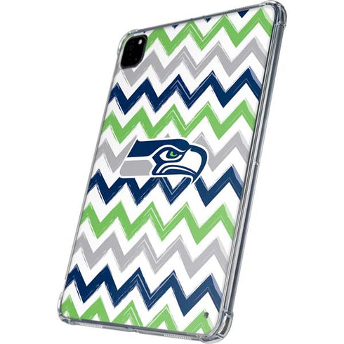 NFL Seattle Seahawks Chevron iPad Pro 11in (2024) Clear Case